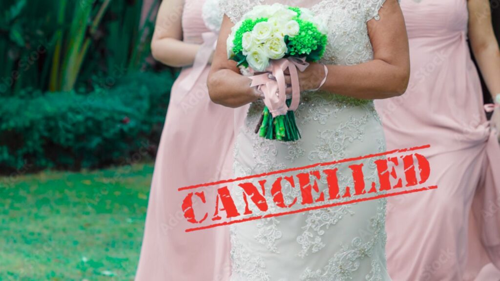 Can a relationship survive a cancelled wedding?